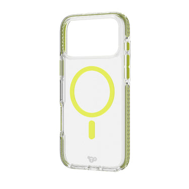 Tech21 EvoCrystal MagSafe Case for iPhone 17 Pro Max - Clear/Green